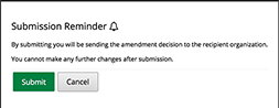 Submission Reminder