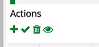 Actions Icons
