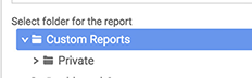 Custom Reports Folder