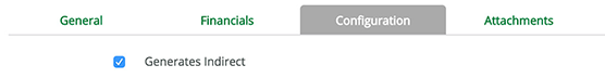 Generates Indirect Checkbox